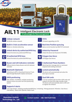 Candado Inteligente Industrial IoT con Rastreo GPS 2G LTE, Alerta de Manipulación e Impermeabilidad IP67 para Seguridad de Contenedores