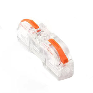 Konektor Kabel Listrik 1 Masuk 1 Keluar CH-811 Konektor Kabel Push-In Mini Konektor Kabel Cepat Terminal Kabel 2 Pin~5Pin - Product Image 3