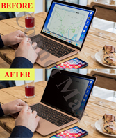 13.3 pouces Anti-SPY Anti-Glare Filtre d'écran de confidentialité pour ordinateur portable pour Apple MacBook Pro 13 "avec écran Retina