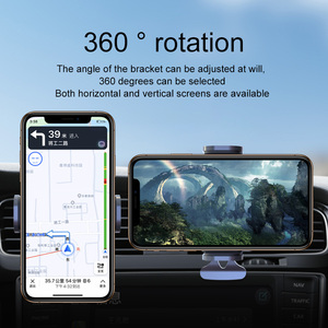 <span class=keywords><strong>Support</strong></span> de téléphone solaire OEM pour voiture - Pince électrique pour véhicule, 360° °   <span class=keywords><strong>Support</strong></span> <span class=keywords><strong>portable</strong></span> réglable, sans câblage, pour téléphones de 4,5 à 6,5 pouces - Product Image 6