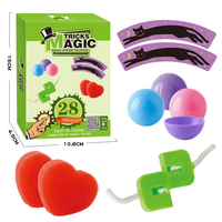 Set mainan trik sulap anak-anak, Kit trik sulap kustom, Set untuk anak-anak dengan instruksi Video