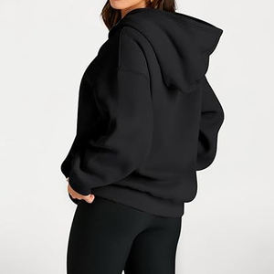 Sudadera Deportiva Informal Personalizada para Mujer, Impermeable, de Secado Rápido, Tejida, con Hombros Caídos, Manga Larga, con Logotipo Frontal, para Gimnasio y Running - Product Image 2