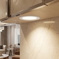 Plafonnier LED anti-éblouissement 5W 9W 12W 18W encastré en fonte SMD TRI CCT 3000K 6000K pour maison, bureau, hôtel, magasin