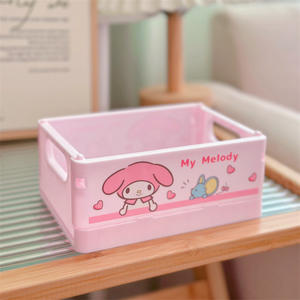 Caja de Almacenamiento Plegable Kulomi para Escritorio, Pequeña, Rectangular, de Plástico PP con Inyección de Aluminio para Cosméticos, Jiyka <span class=keywords><strong>Wow</strong></span>, Almacenamiento de Comestibles - Product Image 6