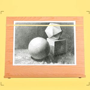 <span class=keywords><strong>Chevalet</strong></span> de croquis Portable, <span class=keywords><strong>chevalet</strong></span> de bureau en bois, table d'artiste, planche à <span class=keywords><strong>dessin</strong></span>, support pour aquarelle, peinture à l'huile, fournitures d'art - Product Image 5