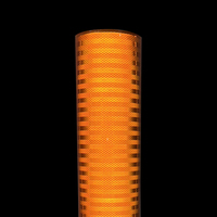 LU 1,22 m Autoadhesivo Peine de miel Película reflectante Plotter de corte Material reflectante microprismático para señal de tráfico