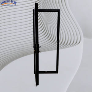 Puerta abatible de aleación de aluminio de puente <span class=keywords><strong>roto</strong></span> con vidrio incorporado y persianas integradas, aislante térmico e insonorizada - Product Image 5