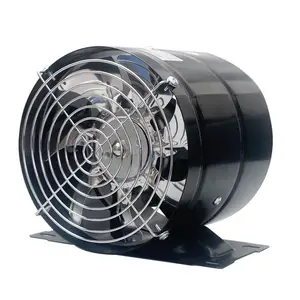 Extrator de fume de cozinha simples, instalação gratuita de ventilador de escape móvel doméstico ventilador de ventilação com base de espera