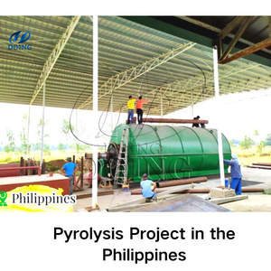 مصنع هينان دوينج لتحويل النفايات الأكريليكية إلى زيت، معدات إعادة تدوير البلاستيك المختلط PMMA إلى زيت - Product Image 3