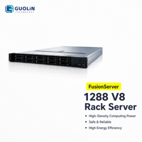 Serveur Rack 1U Avancé à Double Socket, Boîtier Serveur 1U 2 Voies, Système Barebone pour Sécurité Réseau, Stockage et Serveur d'Entreprise