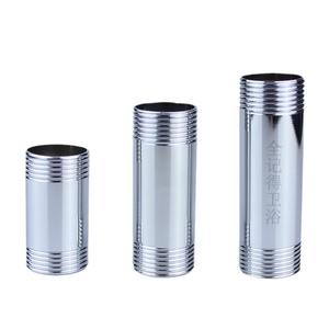 1-Inch Stainless Steel Extension Water Pipe with Direct Horizontal <b>Flush</b> <b>Valve</b> Inlet External Threaded Connector - Product Image 1