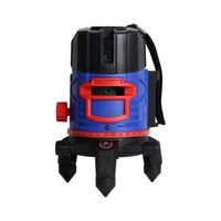 Niveau laser rotatif multifonctionnel pour la construction, auto-nivelant, ligne croisée verte, niveau laser
