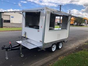 कस्टम फूड ट्रक ट्रेलरों ने बिक्री के लिए स्वास्थ्य विभाग के मानकों को पूरा किया - Product Image 5