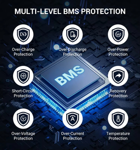 Pin <span class=keywords><strong>Lithium</strong></span> nhà máy sản xuất <span class=keywords><strong>24V</strong></span> 100Ah, Pin Lifepo4 chu kỳ sâu, Pin năng lượng mặt trời <span class=keywords><strong>24V</strong></span> cho hệ thống năng lượng mặt trời, cho máy biến tần gia đình - Product Image 4