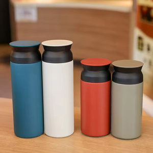 แก้วน้ำสแตนเลสสุญญากาศแบบพกพา ปากแคบ ปราศจากสาร BPA  ฉนวนกันความร้อนได้นาน 6-12 ชั่วโมง  พร้อมเคลือบผงแบบกำหนดเองได้ - Product Image 4