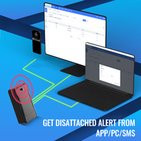 Traceur GPS LL301 10000mAh avec surveillance de température, gestion de flotte, suivi d'actifs, GPRS GSM, positionnement en temps réel, étanche