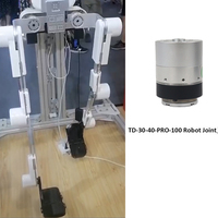 Actionneur d'articulation robotique pour exosquelette, Moteur d'articulation robotique à entraînement harmonique avec encodeur creux