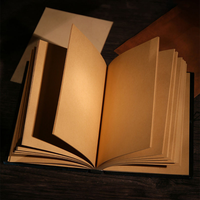Carnet de notes A5 Shuangluo NAF09 Rétro Européen Renard de la Forêt, Artisanat en résine en relief 3D, Cadeau pour les passionnés de Gothique Médiéval