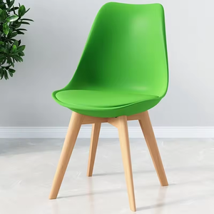 Sedie ristorante cina produttore di plastica a buon mercato tavoli e sedie Scandinavia sedie imbottite da pranzo - Product Image 2