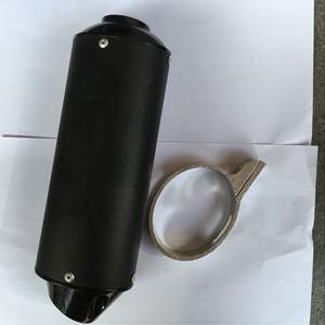 Nouveau silencieux de moto tout-terrain en acier inoxydable CRF KLX, section de queue en forme de bouche de poisson, pour ATV, adaptateur 51 mm - Product Image 5