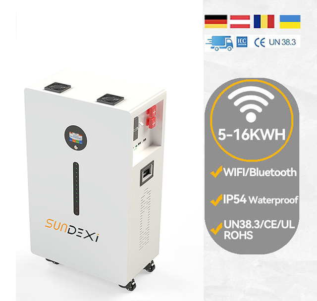 Powerwall New Model 48V Solar Battery Energy Storage 51.2V 100ah 200ah 5Kw 10Kw 20kwh Wall Mount Lifepo4 Lithium Ion Battery