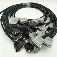 Kabel Konektor Servo Drive DB37 Male-Female dengan Selubung PVC untuk Robot & Kabel Transmisi Data Printer