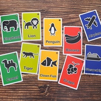 Jeux d'apprentissage de l'anglais pour enfants Cartes flash Mots chinois Cartes flash éducatives personnalisées