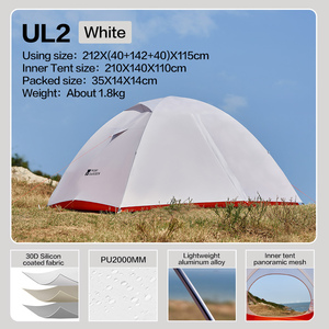 Mobi Garden the Edge UL Pro2 <span class=keywords><strong>Tente</strong></span> légère 1-2 personnes pour la randonnée, le trekking et le camping Aventures - Product Image 2