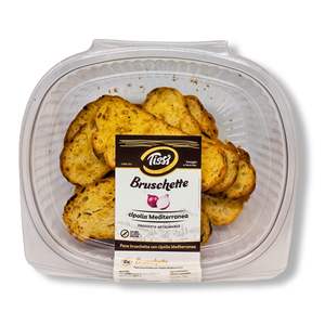 Tissi 130g X 6 Pcs Bruschetta à l'oignon, farine de blé, texture croustillante - Product Image 1
