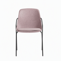 Chaise en feutre recyclé pressé à chaud, fabriquée à partir de bouteilles en plastique post-consommation, forme personnalisée, chaise ergonomique pour la maison et le bureau