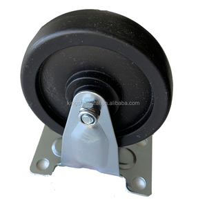 Chariot pliant KINGSTAR personnalisable à quatre roues en plastique PP et métal, capacité de charge de 150 kg, plateforme à roues solides, usage domestique - Product Image 3