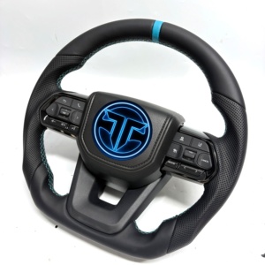 Volante de Cuero para <span class=keywords><strong>Toyota</strong></span> Prado Land Cruiser Camry Corolla GR LC300 LC250 LC200 LC105 LC79 LC70 LC76 N70 N80 - Product Image 3