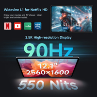 Nueva Tablet Alldocube IPlay60 Pad Pro de 12.1 Pulgadas con Android 14, 8GB RAM 128GB ROM, WiFi, Ranura para Doble SIM para Llamadas, PC Tablet 2 en 1