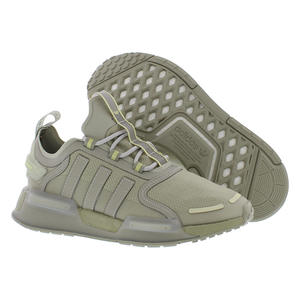 Adidas NMD_V3รองเท้าออกกำลังกายของผู้หญิงและเทรนนิ่งสีเทา/เขียว | ของแท้100% - Product Image 5