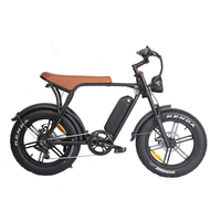 Elektro velosiped Fat bike 20 pulgadas 48V 500W fatbike V8 señora bicicleta eléctrica bicicleta