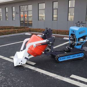 Gran oferta, máquina mezcladora de hormigón, mezcladora de hormigón de carga automática, mezcladora de hormigón sobre orugas, precio de fábrica - Product Image 4