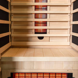 ساونا أرز أحمر كندي داخلي ساونا شخصية لشخص واحد بأنبوب أحمر تحت الحمراء البعيدة ساونا - Product Image 5