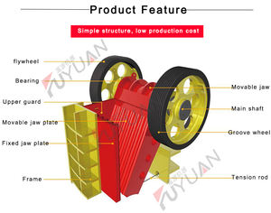 Stone jaw crusher small jaw crusher machine the machine for stone crushing high quality - Product Image 5