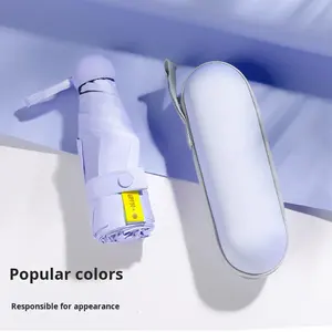 Nuovo Ombrello Pieghevole a 5 Sezioni con 8 Stecche, Stile Ingrandito, Portatile ed Elegante, Piccolo Ombrello Estivo da Donna, Ombrello Regalo per la Protezione Solare - Product Image 5