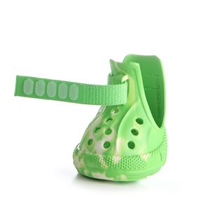 Mode 4 pièces bottes imperméables pour animaux de compagnie avec trous été anti-dérapant <span class=keywords><strong>chien</strong></span> chiot pantoufles plage pour animaux de compagnie sandales de natation - Product Image 6