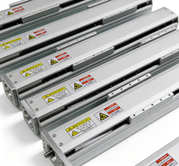 Actionneur linéaire à vis à billes CNC, moteur, course de 1000 mm, double rail de guidage, roulement antirouille, anti-poussière, aluminium, vitesse 750 mm/s