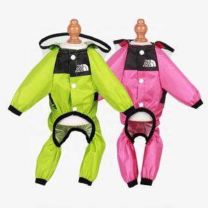 Mono impermeable de estilo Multicolor para perros, impermeable, para la cara del perro - Product Image 2