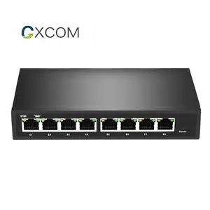 OEM ODM 8 Port gigabit Poe Smart Web managed Ethernet Switch 8 *10/100/1000Mbps managed poe switch