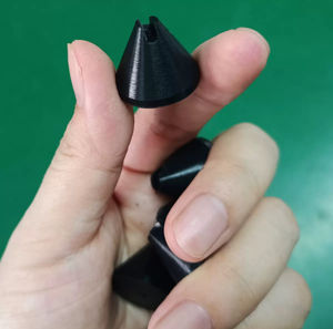 Bantalan penyangga peredam guncangan karet V-SHAPE, berbentuk kerucut tahan lama dilepas untuk berbagai aplikasi - Product Image 3