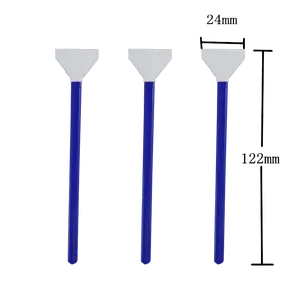 Reinraum V-Form DSLR Vollrahmen-Mikrofasersensor-Reinigungs tupfer