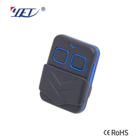 Télécommande universelle de garage 433 MHz avec coque coulissante, code d'apprentissage, pour ouverture de portail et de porte
