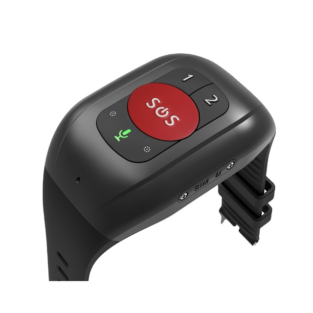 4G Senior Citizen GPS Tracker Fall Detection GPS Heart Rate Blood Pressure Monitoring SOS Alarm Smart Bracelet with Temperature