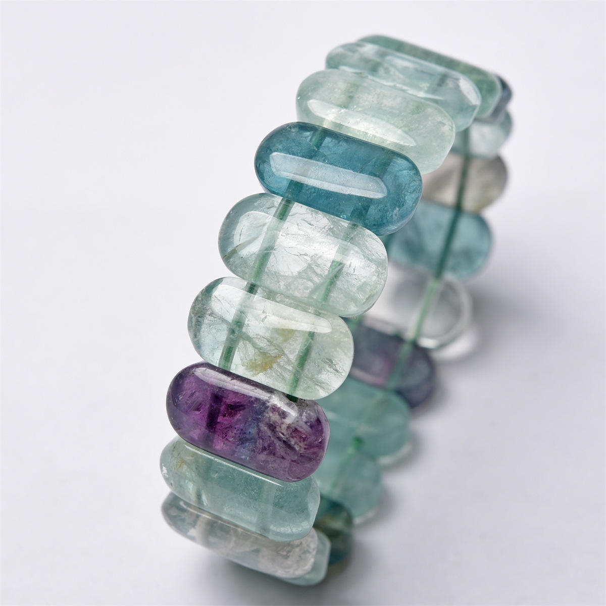 Fluorite rounded corner hand cards (approximately