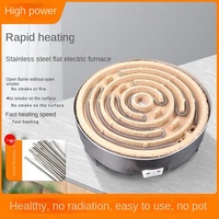Cuisinière électrique plate en acier inoxydable