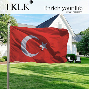 Bandiera della <span class=keywords><strong>Turchia</strong></span> all'Ingrosso 3x5 Piedi, Bandiera <span class=keywords><strong>Nazionale</strong></span> in Tessuto 100% Poliestere della Repubblica Turca - Product Image 4